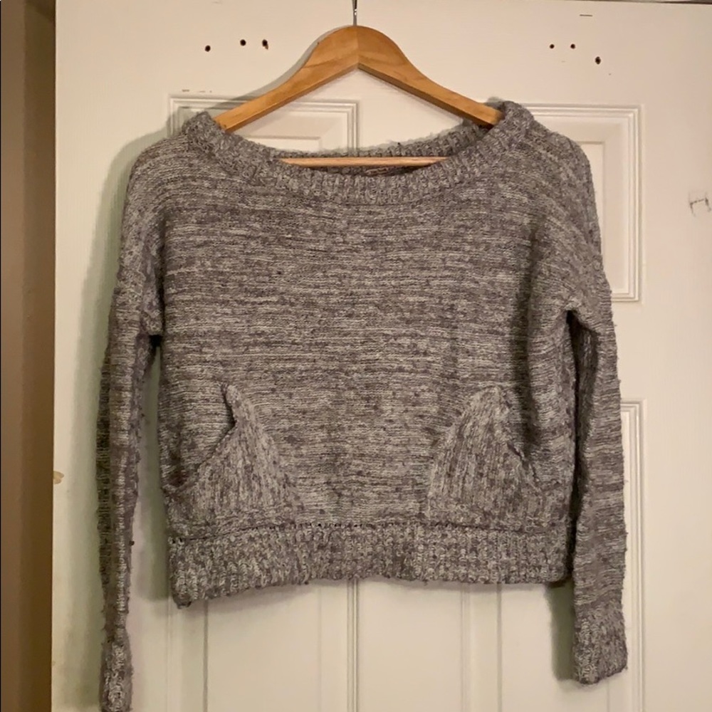 Free People cropped sweater